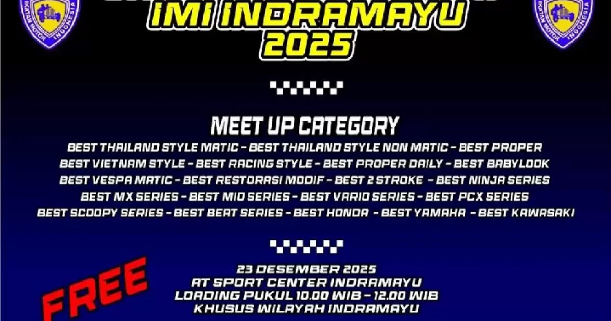 IMI Indramayu Matangkan Persiapan Jambore Otomotif 2025 di Sport Centre