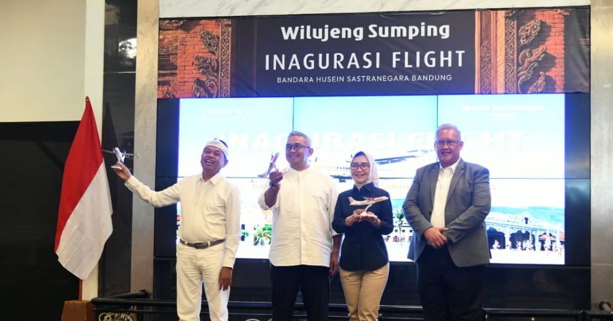 Dedi Mulyadi Resmikan Rute Baru Wings Air Bandung-Semarang