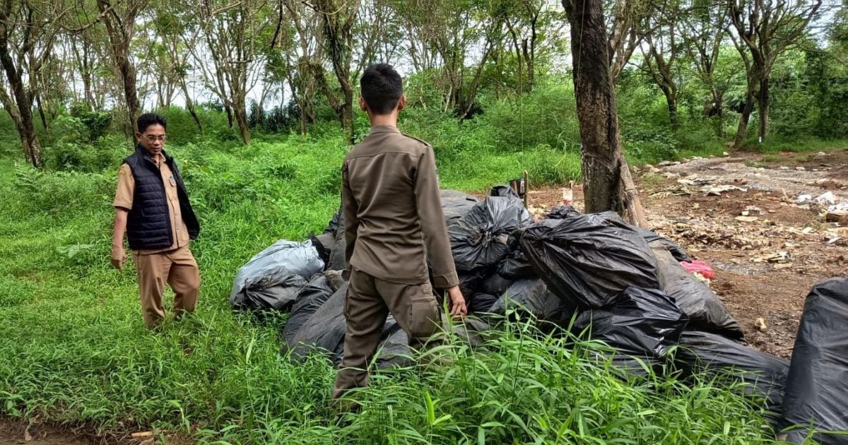 UPT PS Jasinga Tindak Tegas TPS Ilegal di Rumpin