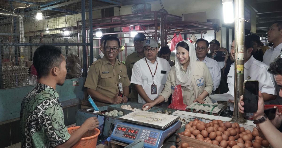 Wamendag Dyah Roro Esti Pantau Harga Bahan Pokok di Pasar Cisalak Depok Jelang Imlek, Ramadan, dan Idulfitri
