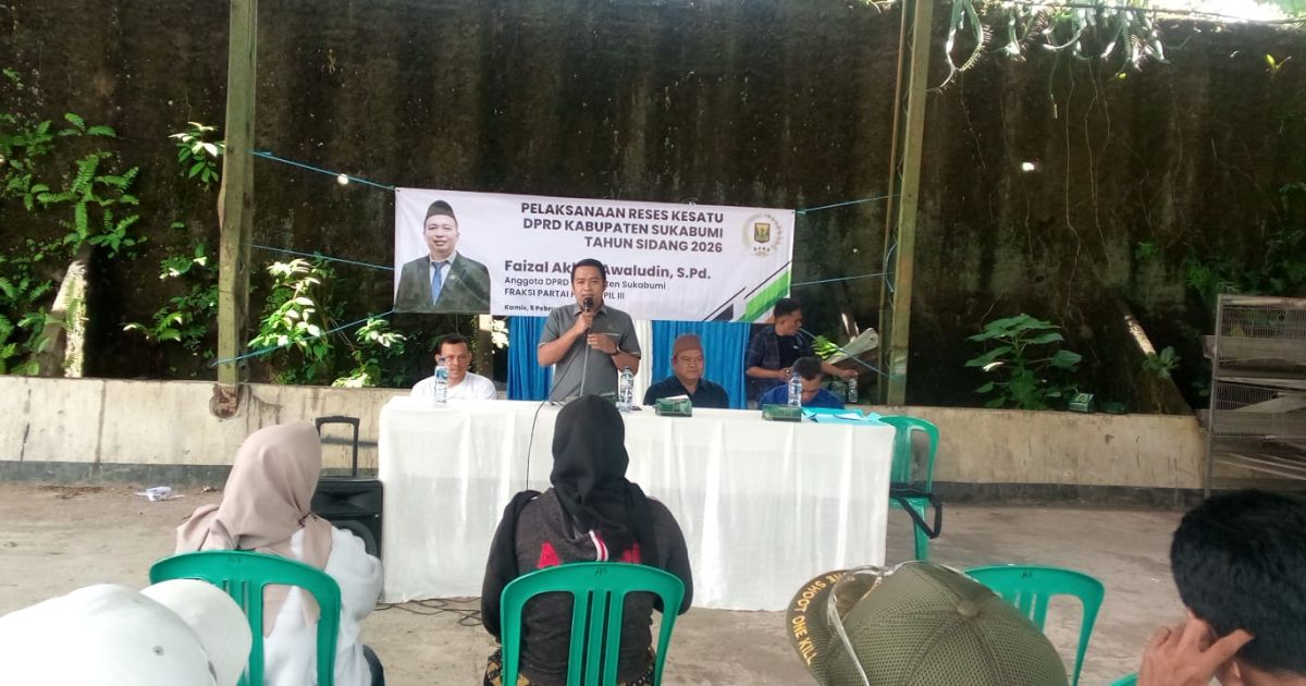 Reses Perdana DPRD Kabupaten Sukabumi 2026, Faisal Akbar Awaludin Fokus Aspirasi Sosial dan Dorong UHC Tuntas
