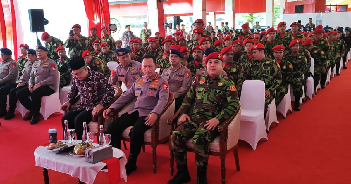 Kapolri Ajak Kokam Kawal Asta Cita dan Stabilitas Nasional di Retret Cikeas