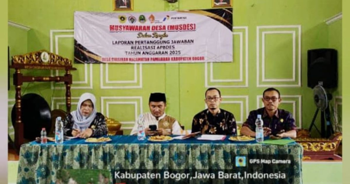 Jabatan Kunci Desa Ciasihan Dipegang Kerabat Kepala Desa, Pengawasan Dana Desa Dipertanyakan