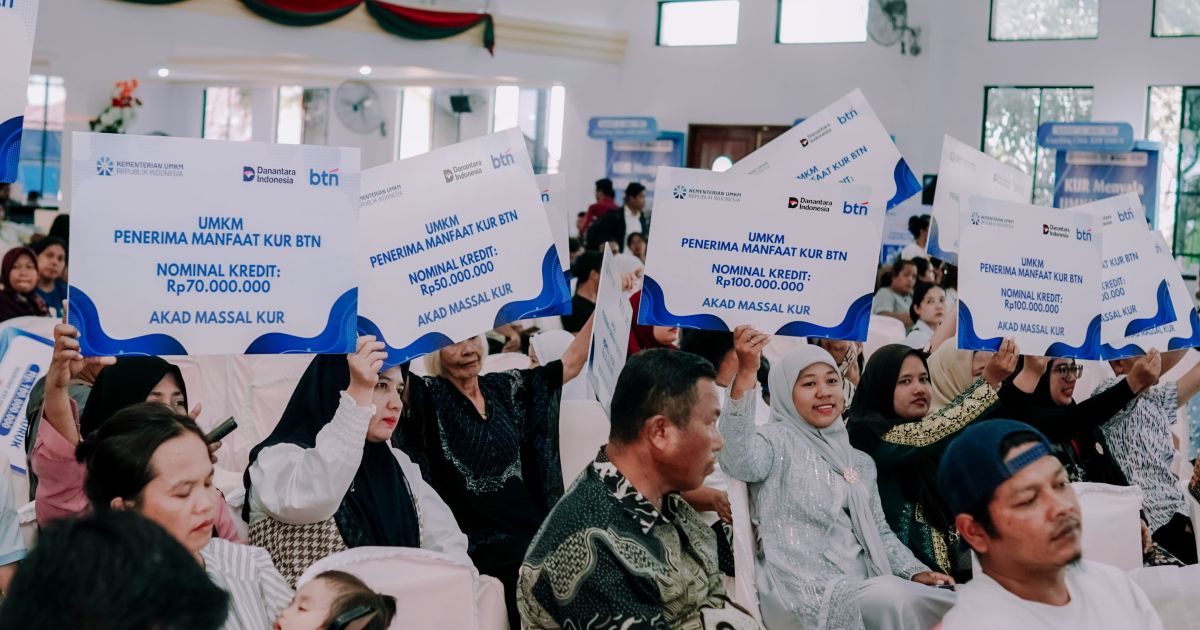 Dorong UMKM Naik Kelas, Sosialisasi dan Akad Massal KUR Digelar di Siantar-Simalungun