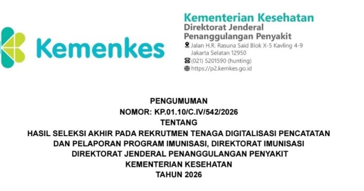 Screenshot Laman Kemkes (Istimewa)