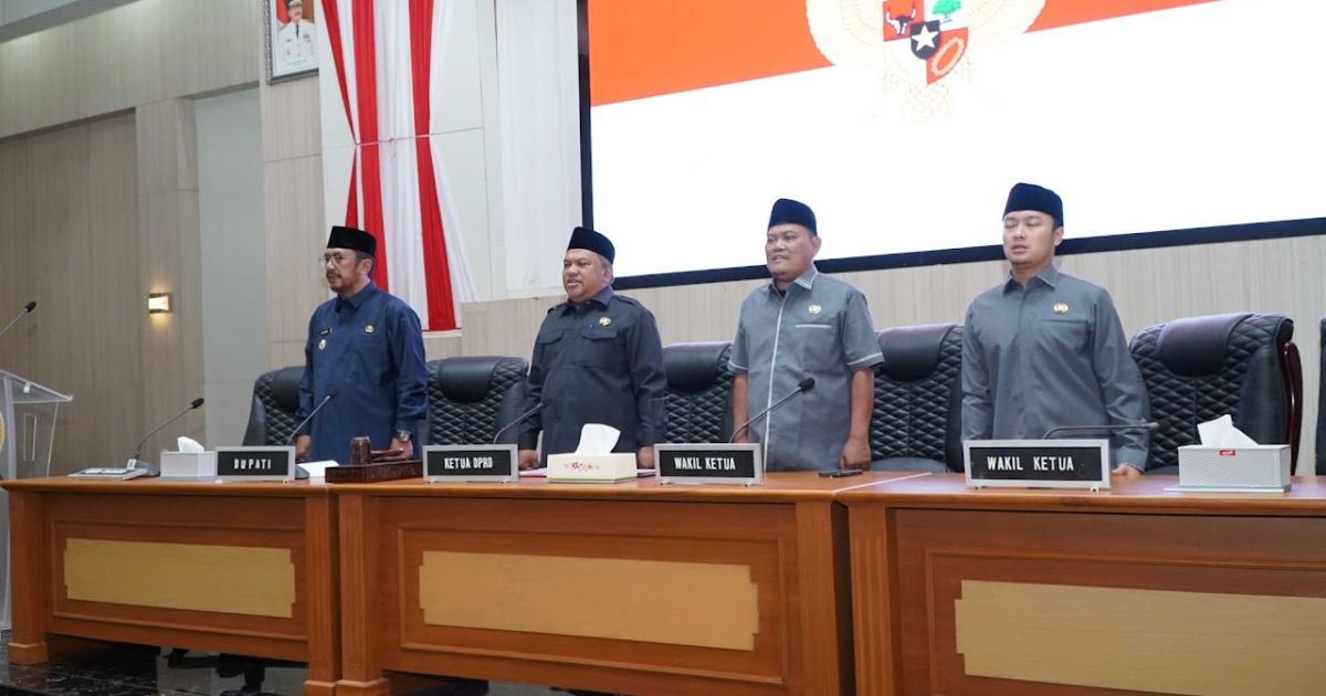 DPRD Kabupaten Sukabumi Sahkan Dua Raperda Strategis dalam Rapat Paripurna Perdana 2026.