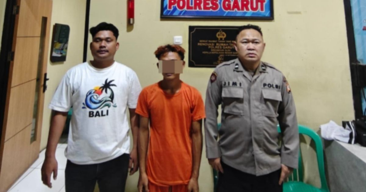 Polres Garut Tangkap Pemuda Pelaku Kekerasan Seksual Anak di Pantai Ciawi