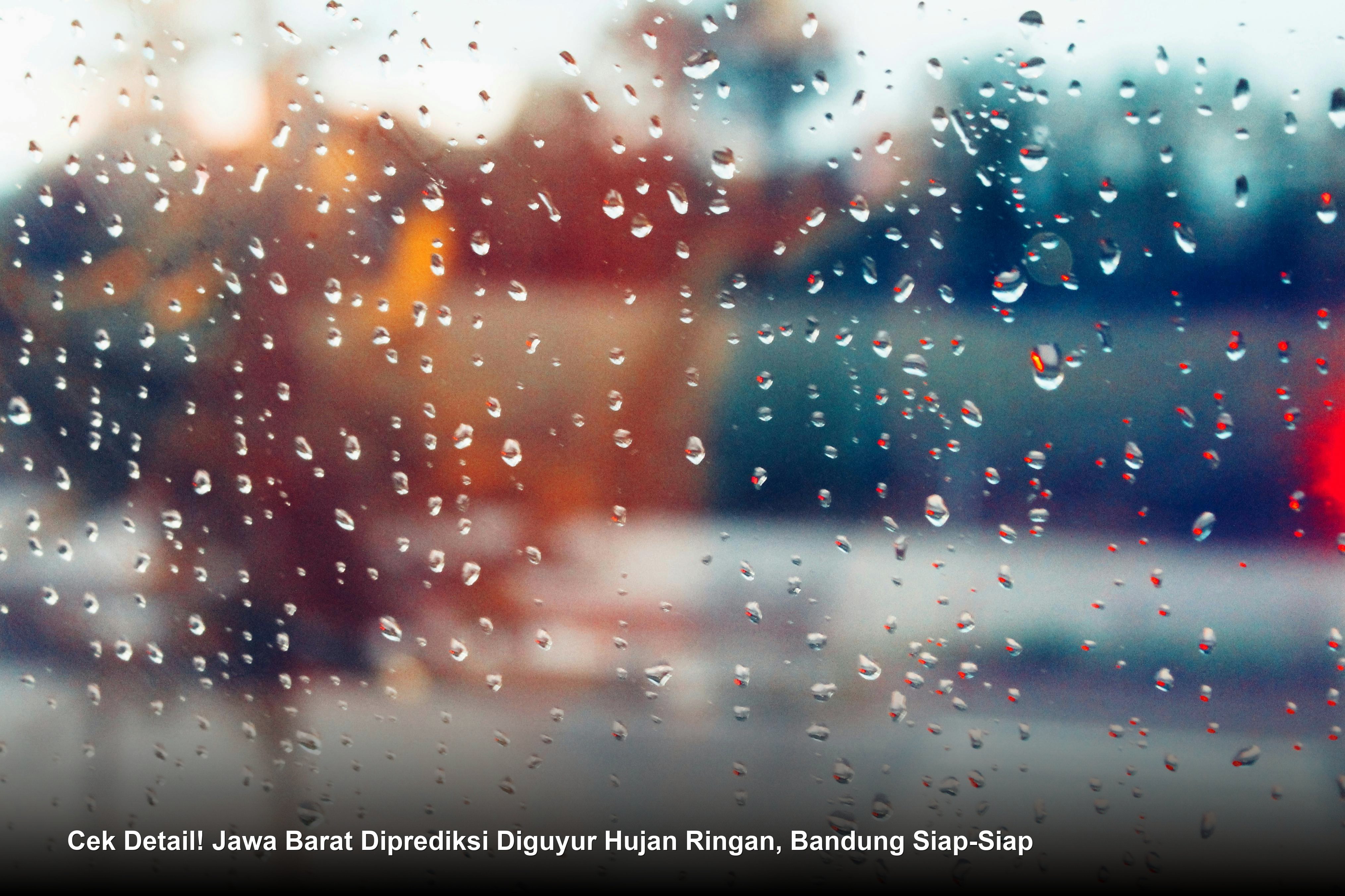 Cek Detail! Jawa Barat Diprediksi Diguyur Hujan Ringan, Bandung Siap-Siap