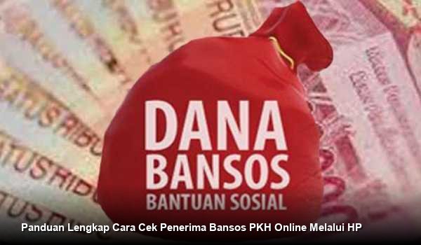 Panduan Lengkap Cara Cek Penerima Bansos PKH Online Melalui HP