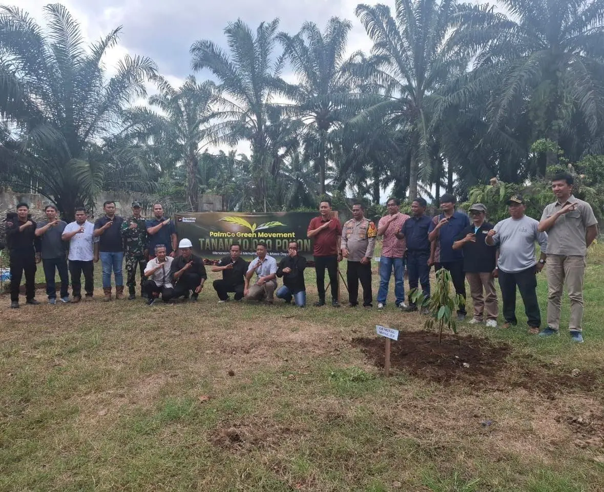 PT. Perkebunan Nusantara IV Regional I Distrik Jawa Barat Banten, Gandeng Muspika Rancabungur Tanami Pohon di Lingkungan Perusahan